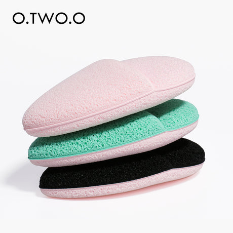 O.TWO.O Oval Soft and Comfortable Sponge Face Wash Puff Magic Lazy Water Makeup Remover Puff 1Pcs - V.I.P Digital Presence