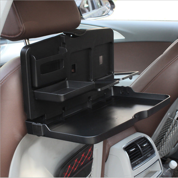Car Dining Tray Chair Back Storage Table Small Dining Table Car Chair Back Drink Rack Mobile Phone Rack Car Supplies - V.I.P Digital Presence