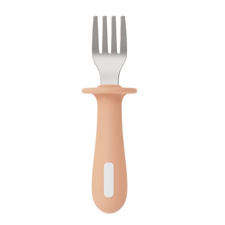 Adjustable color PPSU silicone fork and spoon set, children's stainless steel spoon and fork, baby training supplementary food tableware set of 2 pieces - V.I.P Digital Presence