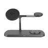 Multi functional QI2 wireless charging desktop magnetic three in one charging stand - V.I.P Digital Presence