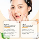 Turmeric Vitamin C Brightening Cream, Moisturizing Even Skin Tone Lighten Acne Mark Brightening Moisturizing Cream - V.I.P Digital Presence