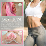 Aromatherapy Body Sponge, Firming Skin Belly Calf Arm Toning Body Cleansing Bath Sponge - V.I.P Digital Presence