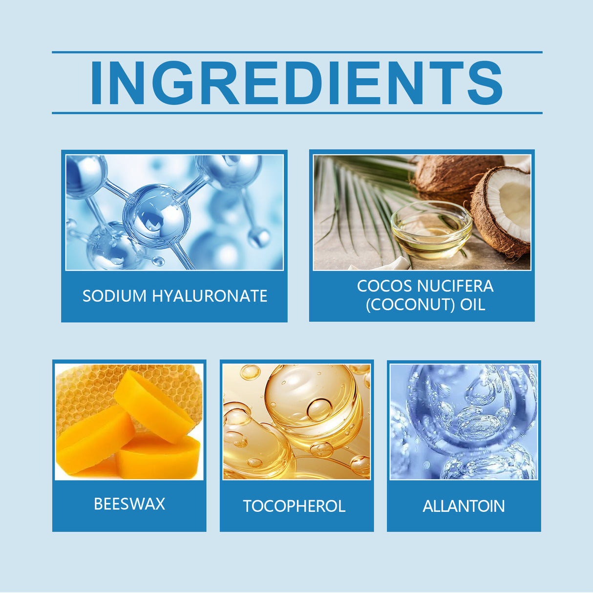 Hyaluronic Acid Lip Balm Care Gloss Hydrating Repair Dry Moisturizing Soft Moisturizing Care Lip Balm