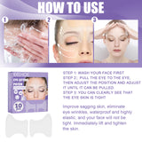 Eye Lifting Patch, Reduces Fine Lines Under Eye Bags Multi-Action Collagen Eye Mask Firming Lift Eye Patch - V.I.P Digital Presence
