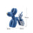 New black and white plaid balloon dog ornaments creative TV cabinet wine cabinet living room porch resin crafts - V.I.P Digital Presence