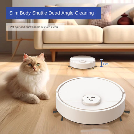 Smart Home Robotic Vacuum Cleaner with Mopping Function and Charging Capability - V.I.P Digital Presence