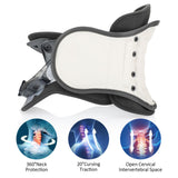 Adjustable Neck Tractor Home Inflatable Massage Cervical Vertebra Fixed Support Breathable Sports Neck Guard - V.I.P Digital Presence