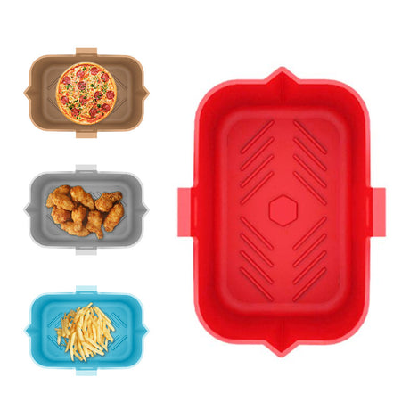 Air Fryer silicone pad kitchen supplies barbecue baking tray Halloween pumpkin fryer pad - V.I.P Digital Presence