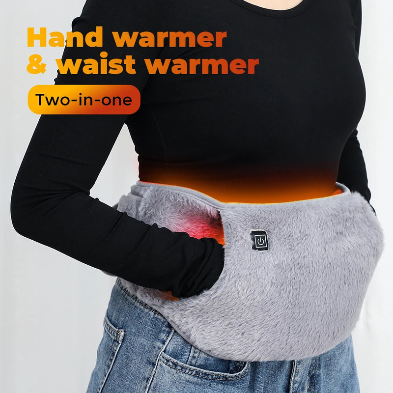 Electric Heating Belt USB Hand Warmer Winter Heater Waist Warmers Hot Compress Therapy Abdominal Lumbar Uterus Warming Pad - V.I.P Digital Presence