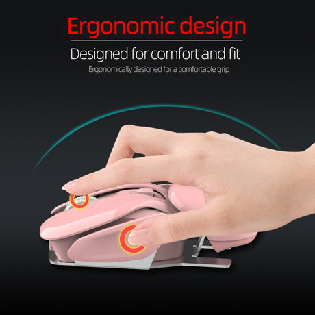 New USB wireless mouse 1600DPI rechargeable office mouse desktop laptop accessories - V.I.P Digital Presence