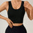 Crisscross Cropped Active Tank - V.I.P Digital Presence