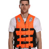 S-M-L-XL-2XL-3XL adult life jacket: buoyant, for sea fishing/outdoor sports, coated Oxford cloth. - V.I.P Digital Presence