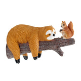 Sloth and Squirrel Resin Hangers Garden Cute Animal Tree Hangers - V.I.P Digital Presence