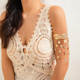 Western cowboy style metal tassel arm chain arm chain Dunhuang chain retro cross-border arm bracelet jewelry - V.I.P Digital Presence
