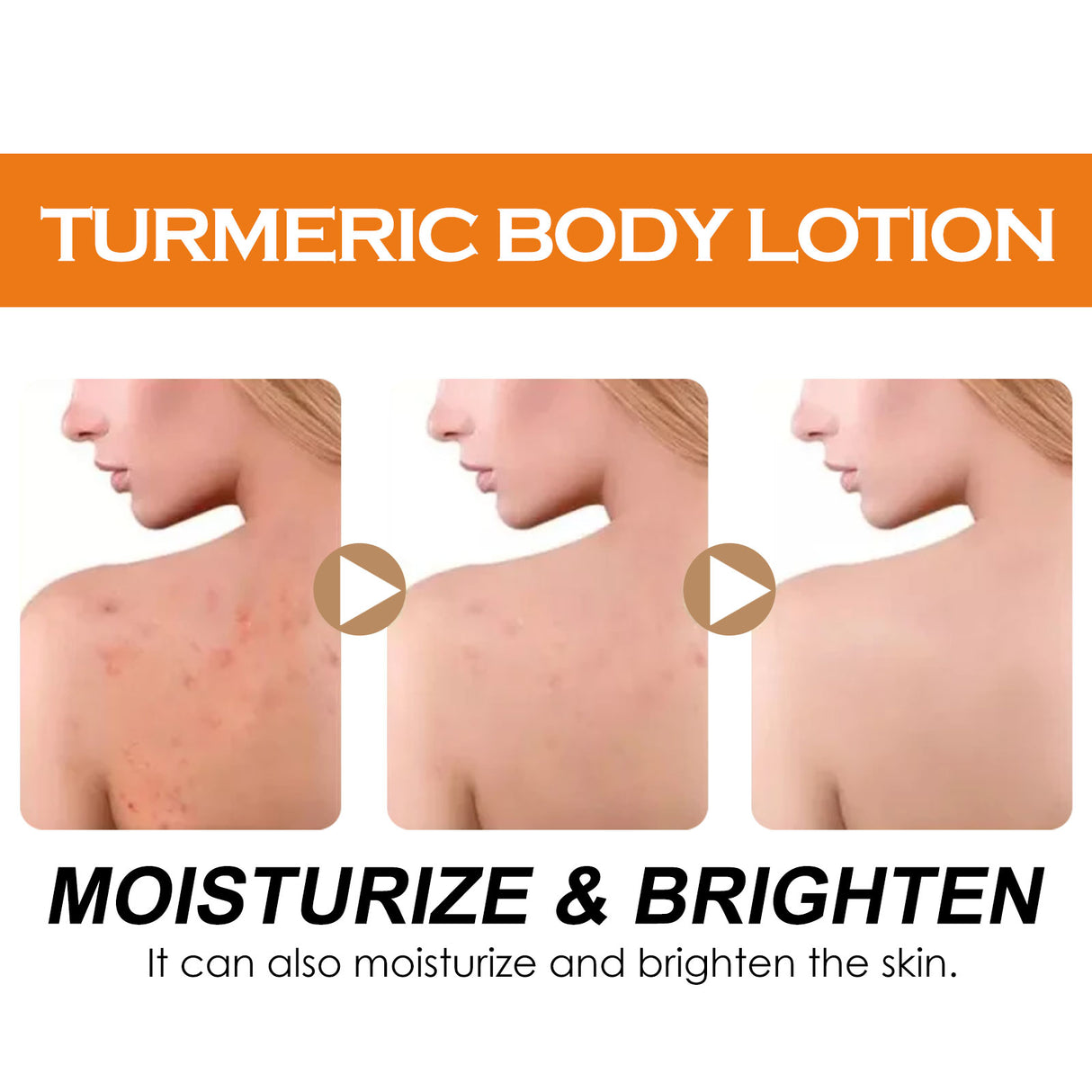 Turmeric Body Lotion, Moisturizing And Moisturizing Whitening Skin Refreshing And Brightening Winter Skin Care Body Lotion - V.I.P Digital Presence
