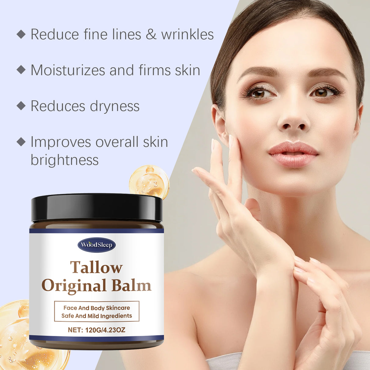 Grass Fed Butter Cream Hydrating Repair And Improve Skin Elasticity Hydrating Moisturizing Cream