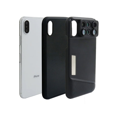 Camera Lens Phone Case for iPhone XR XS Max Fisheye Wide Angle Macro Lens Phone Cover Mobile Phone Lensese Case Full Coverage - V.I.P Digital Presence
