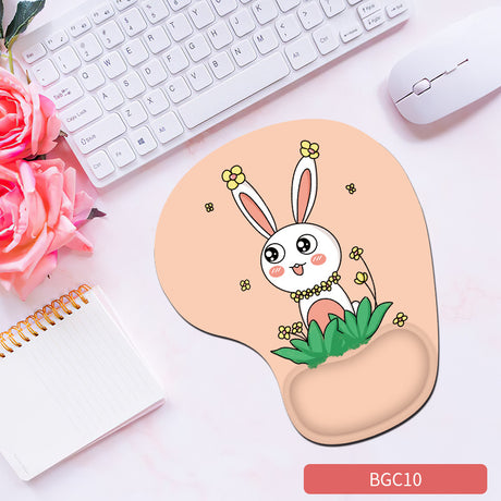 Silicone wrist mouse pad female comfortable computer soft non-slip hand rest pad thick non-slip wrist rest cute game pad - V.I.P Digital Presence