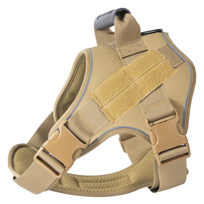 Tactical dog vest: for large dogs (German Shepherd, Golden Retriever) – training, military-style accessories. - V.I.P Digital Presence