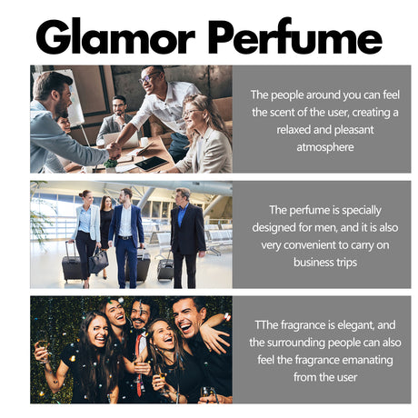 Glamor Perfume, Refreshing Mild Not Pungent Long - Lasting Fragrance Natural Fragrance Dating Niche Perfume - V.I.P Digital Presence