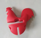 Home pot clamp creative rooster clamp kitchen baking clamp bird shaped silicone pot clamp kitchen spill proof clamp - V.I.P Digital Presence