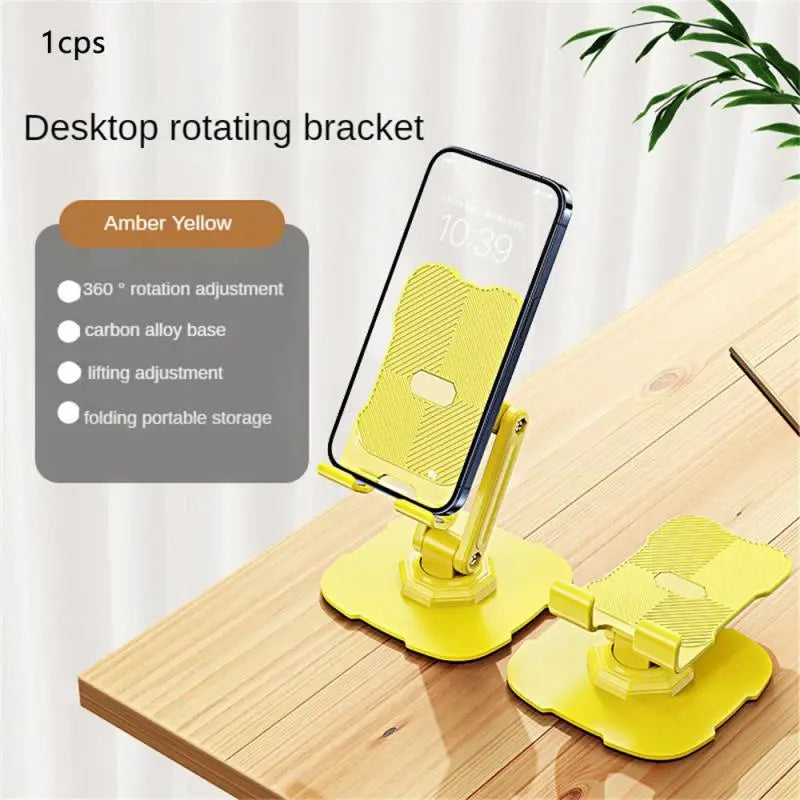 Mobile desktop stand rotatable foldable TV series tablet phone stand - V.I.P Digital Presence
