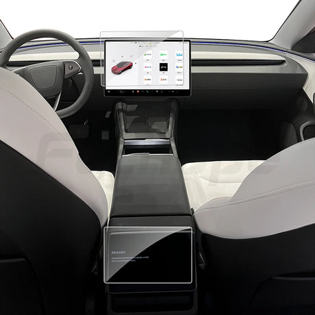 Futhope Tempered Glass Screen Protector For Tesla Model 3 Highland Y 2021-2024 Matte Glare HD Center Control Film Protection - V.I.P Digital Presence