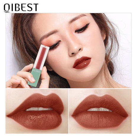 QIBEST Matte Velvet Matte Lip Gloss Lip Gloss Matte Creamy Lasting Liquid Lipstick - V.I.P Digital Presence