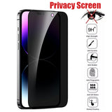 1-4Pcs Anti-spy Tempered Glass for IPhone 15 14 13 12 11Pro Max Full Cover Privacy Screen Protector For iPhone X XS Max XR Glass - V.I.P Digital Presence
