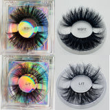 Fluffy Eyelashes 8D 25mm Mink Eyelashes 27mm Long Thick Net Red False Eyelashes - V.I.P Digital Presence
