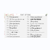 Carving photo frames personalized photo frames holiday gifts anniversary gifts - V.I.P Digital Presence