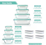 FreshSeal Glass Storage Set