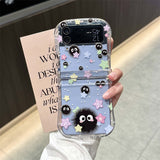 Cute Coal Ball Slim Waist Foldable Phone Case for Samsung Galaxy Z Flip 4/5/6/7 - V.I.P Digital Presence