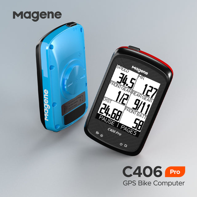 Magene Mckin C406pro Bicycle Wireless Smart Stopwatch English Version GPS Speed Monitoring Riding ANT+ - V.I.P Digital Presence