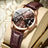 New Men's Watch Student Men's Night Light Waterproof Sports Leather Strap Black Quartz Watch - V.I.P Digital Presence
