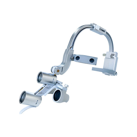 Head-mounted magnifying glass dental headlight - V.I.P Digital Presence