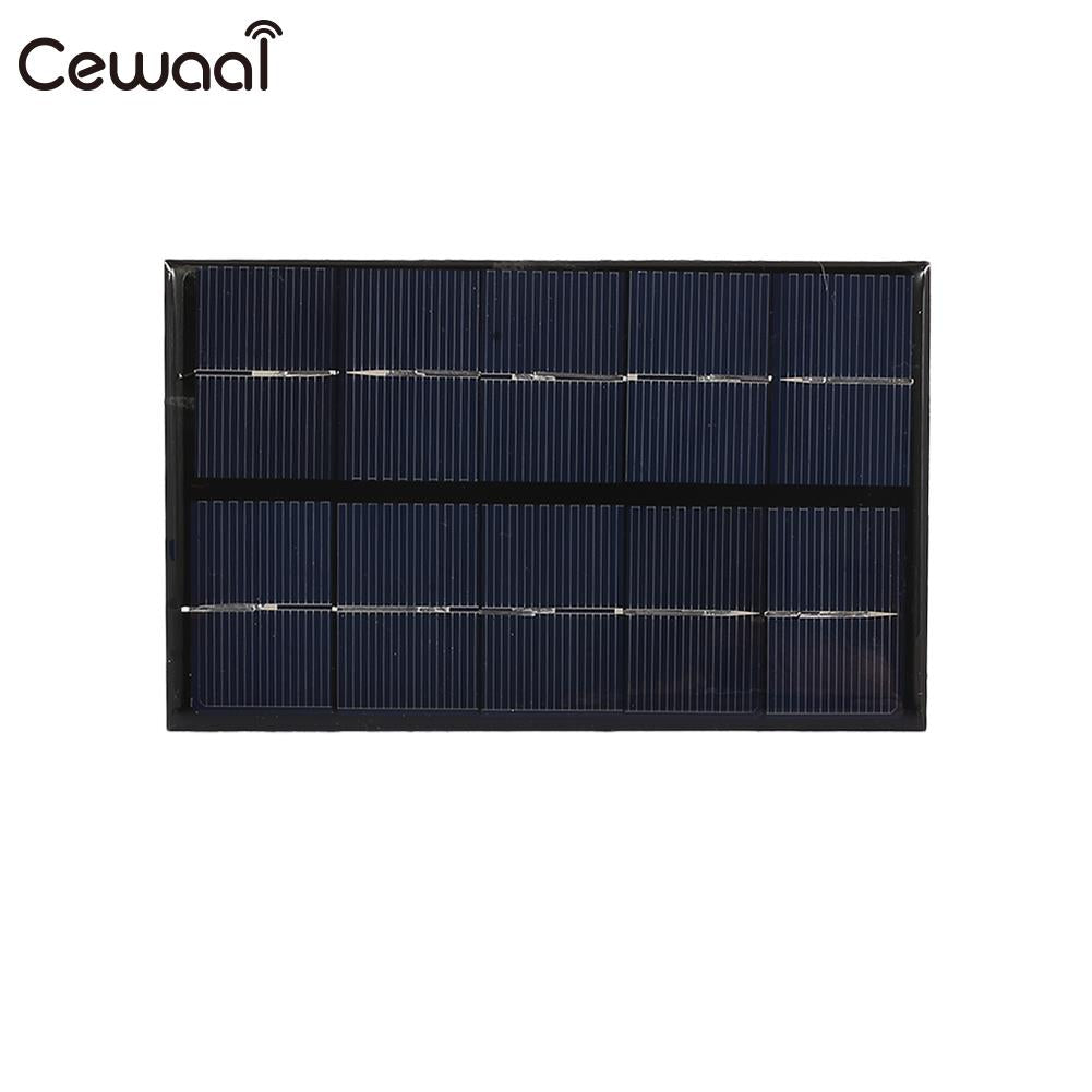 Cewaal USB Solar Panel 5W 5V Polysilicon USB Port Fast Charger Mobile Phone Portable Solar Generator - V.I.P Digital Presence