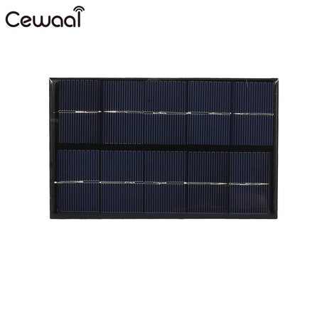 Cewaal USB Solar Panel 5W 5V Polysilicon USB Port Fast Charger Mobile Phone Portable Solar Generator - V.I.P Digital Presence