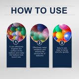 Latex Balloon Shine Spray, Long-Lasting Non-Oxidizing Enhanced Gloss Textured Atmosphere Spray - V.I.P Digital Presence