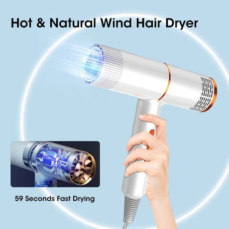 Professional Hair Dryer High Power Infrared Anion Hammer Powerful Cold And Hot Air Salon Hair Dryer - V.I.P Digital Presence
