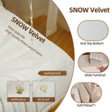 No Installation&Convertible Living room foam sofa chair Loveseat Twin Size with Armrests Removable and Machine Washable Cover - V.I.P Digital Presence