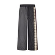Small Plaid Casual Pants Men's Hip Hop Trendy Fashion Irregular Patchwork Unique Straight Leg Long Trousers - V.I.P Digital Presence