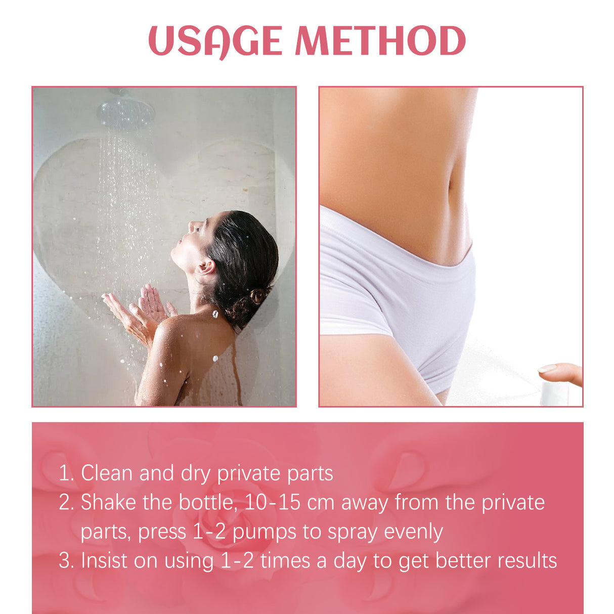 Female Body Care Spray, Relieve Itching Discomfort Gentle Cleaning Odors Body Care - V.I.P Digital Presence