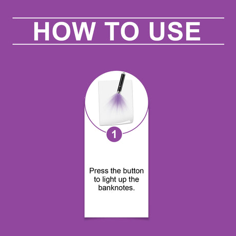 Uv Detector, Portable Uv Detector Light Mini Practical Anti-Counterfeiting Detector - V.I.P Digital Presence