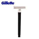Gillette Super Blue Men Shaving Razors Knife 1 Holder With 1 Blade Official Authentic Safety Razors - V.I.P Digital Presence
