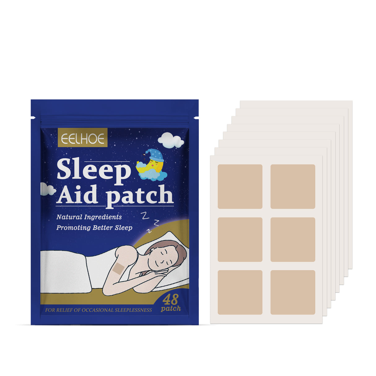 Sleep Patch Soothes The Body Improves Sleep Comfort Pamper Sleeping Body Patch - V.I.P Digital Presence