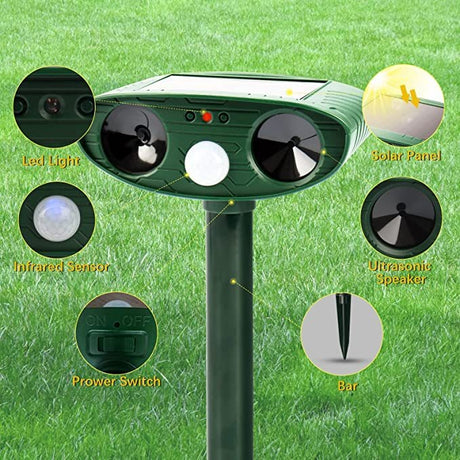 Solar powered animal repellent - V.I.P Digital Presence
