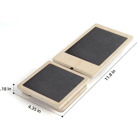 Solid Wood Incline Stretcher Wooden Posture Corrector Calf Foot Stretching Board Straight Leg Standing Stretching Board - V.I.P Digital Presence