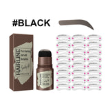 One Step Brow Stamp Shaping Kit Hairline Eyebrow Print Eyebrow Patch Repair Hairline Eyebrow Print - V.I.P Digital Presence