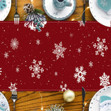Christmas snowman linen table flag living room dining table decoration tablecloth Christmas restaurant tablecloth coffee table cloth - V.I.P Digital Presence